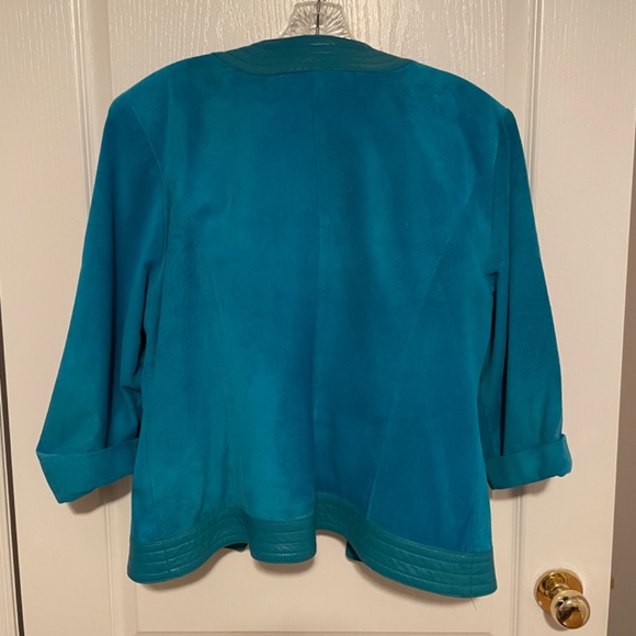 Vintage late 80’s early 90’s suede and leather - Picture 8 of 16